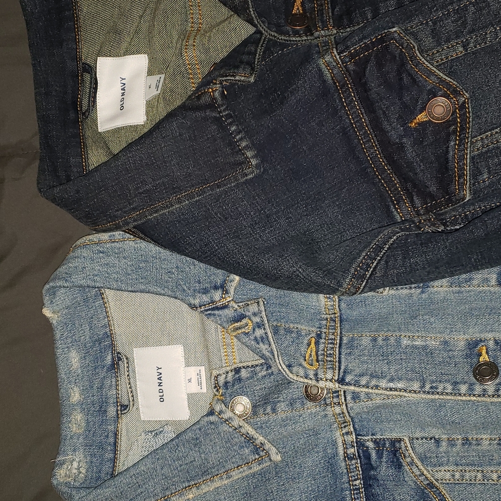 Old Navy Bundle Jean Jackets Size XL